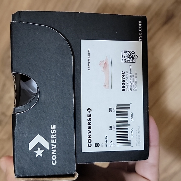 Converse Chuck Taylor All Star Women's Knot Slip Crimson Pulse/White 560674c - Picture 7 of 7